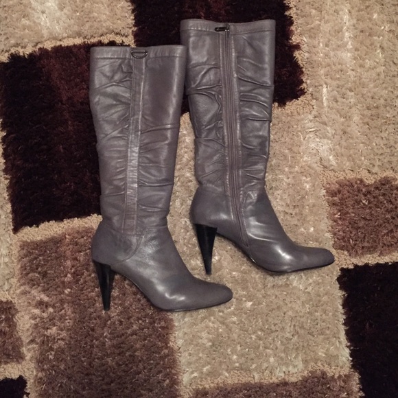 Grey Boots
