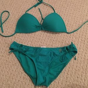 Body glove teal bikini