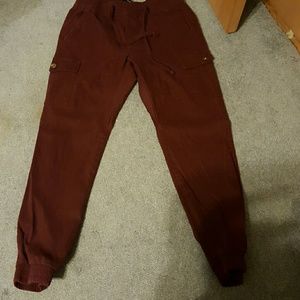 Maroon Joggers