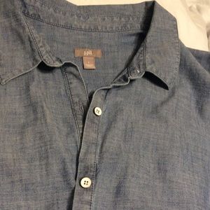 J. Jill lightweight denim blouse