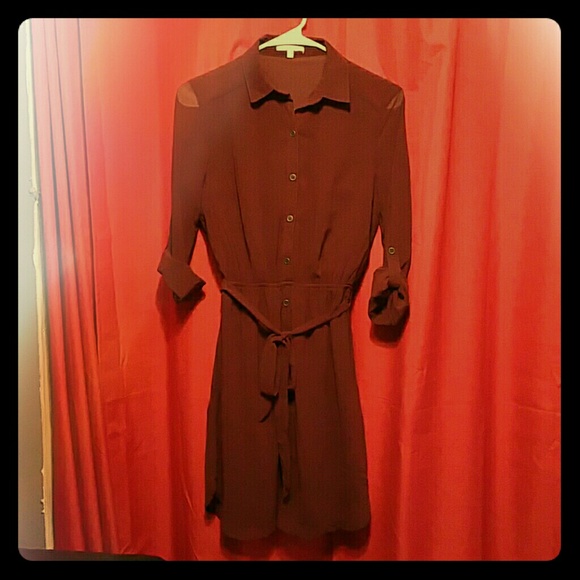 Button Down summer/fall dress