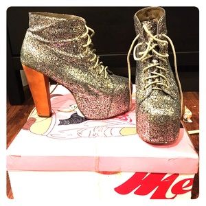 Jeffery Campbell Glitter Litas