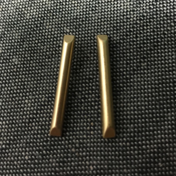 MADEWELL GOLD BAR EARRINGS