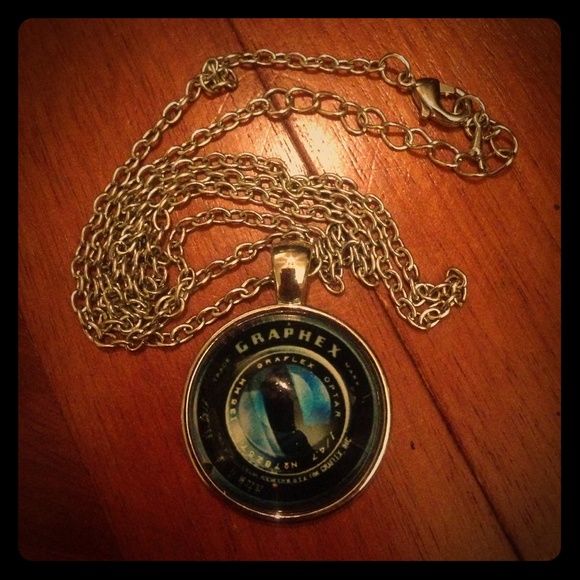 Camera Pendant Necklace