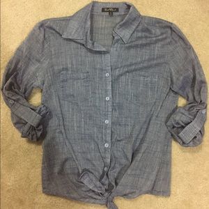 Velvet Heart Chambray Shirt
