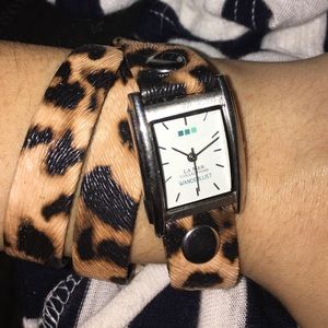 Cheetah wrap around watch