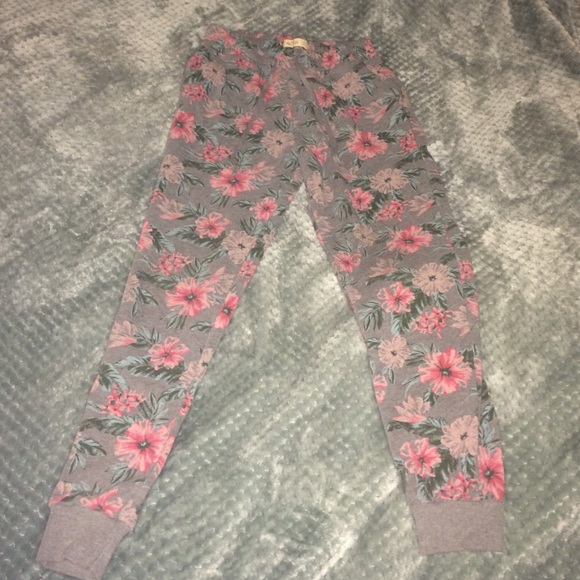 Hollister floral, women's sweatpants