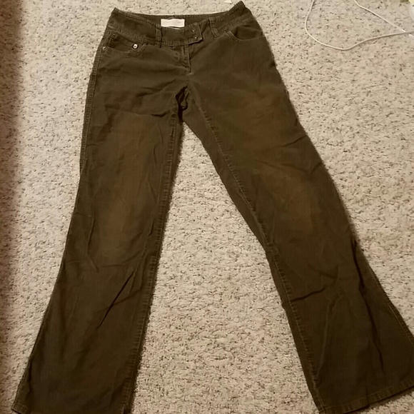 Brown courderoy pants from Victoria Secret