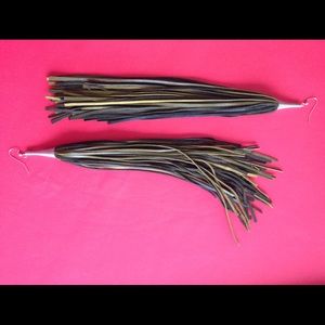 Handmade leather jewelry