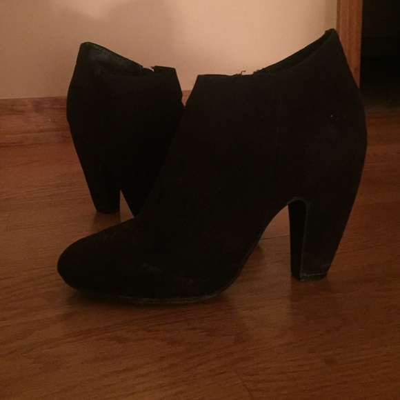 Mossimo Black High Heel Booties