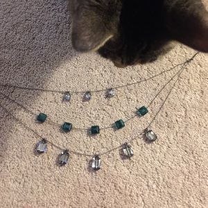 Kenneth Cole tiered necklace.
