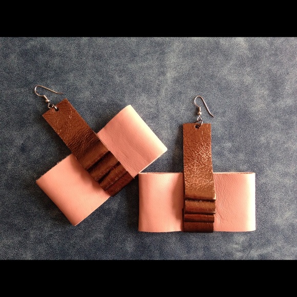 Handmade leather jewelry