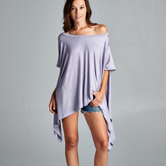 "Chase the Wind" Asymmetrical Top - Picture 3 of 4