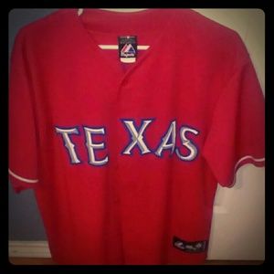 Texas Rangers Jersey NWOT