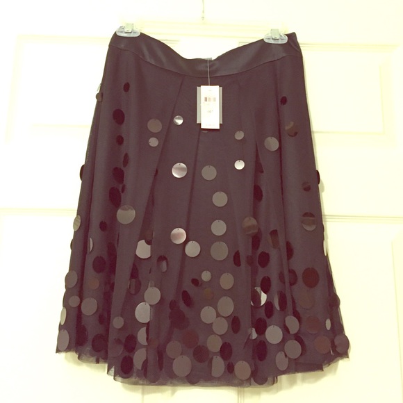 Perfect black A-line party skirt!