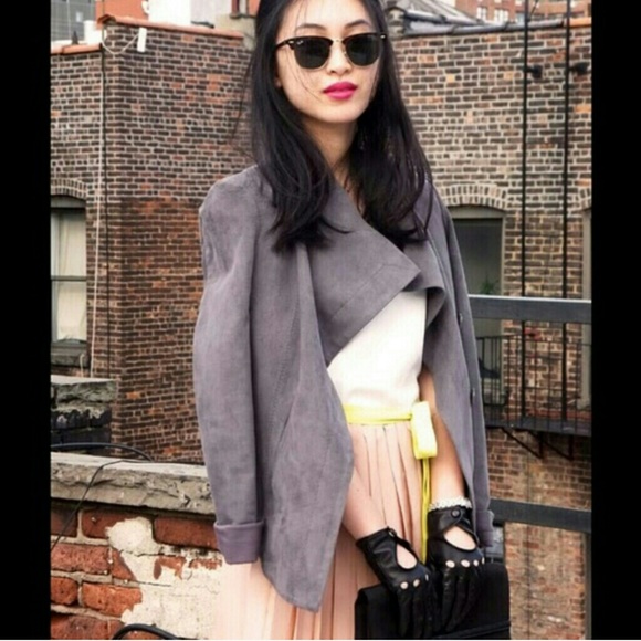 Sold Suede Asymetrical Hacker