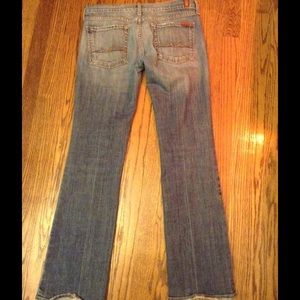 7 for all Mankind jeans.