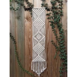 🌱Macrame wall hanging on metal arrow🌱