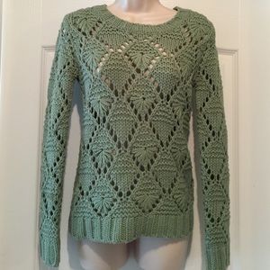 Beautiful knit sweater.