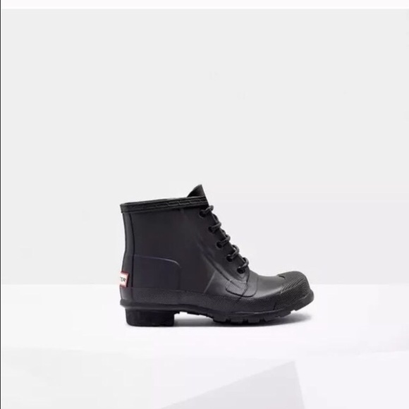 Brand new Hunter lace up boots