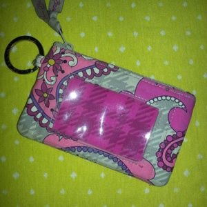 Vera Bradley ID Key Ring