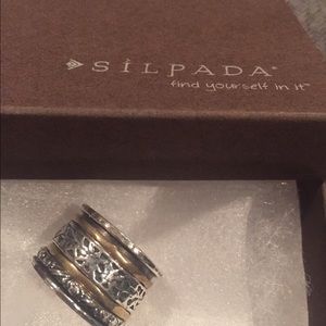 Silpada twirl ring
