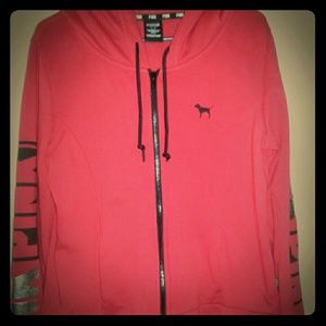 VS PINK zip up