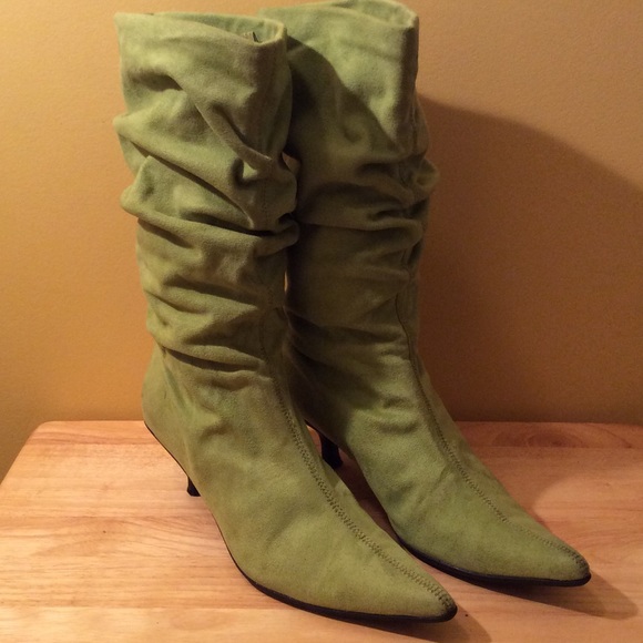Beautiful lime green boots