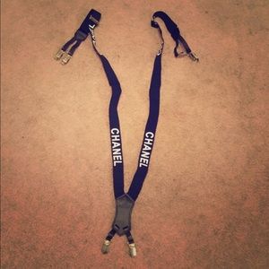 New black suspenders