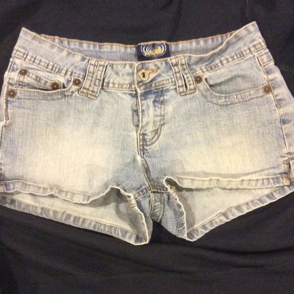 Angels denim shorts
