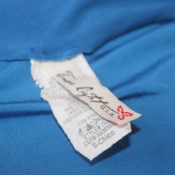 Slim blue top - Picture 3 of 3