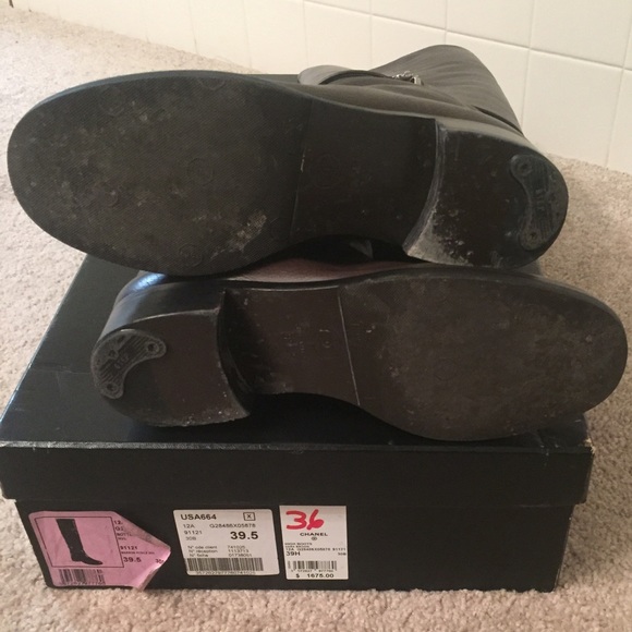 Chanel riding boots - Picture 4 of 4