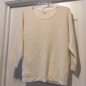 Beautiful cream sweater.