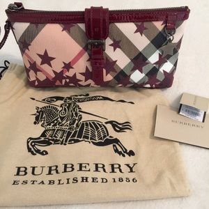 Burberry clutch /wristlet