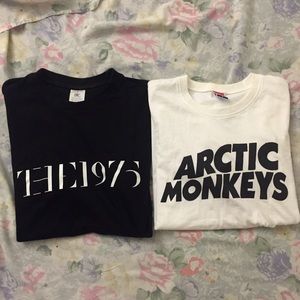 Arctic Monkeys & The 1975 T-Shirt Bundle