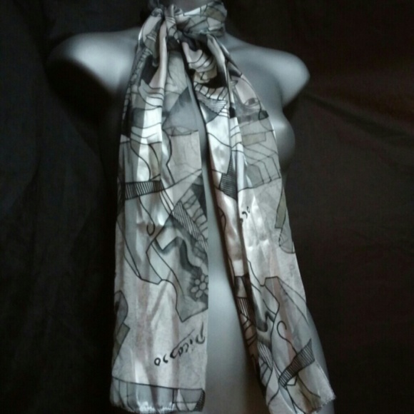Picasso Silky Scarf - Picture 3 of 4