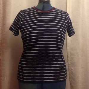 Van Heusen stripped tee