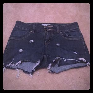 cut up shorts