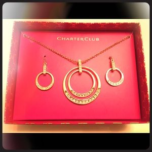 NEW ✨ in box Charter Club necklace & earrings