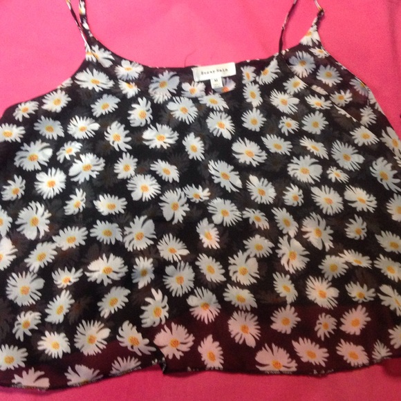 Sunflower crop top