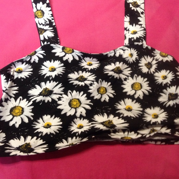 Sunflower crop top