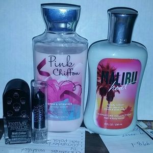 2 bath and body works lotion