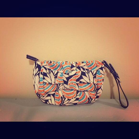 Prada wristlet.