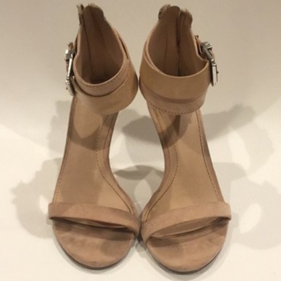 Nude Zara Strappy Heels