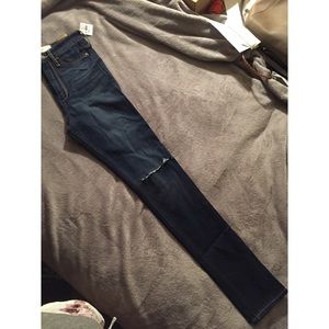 Abercrombie natural waist jeggings