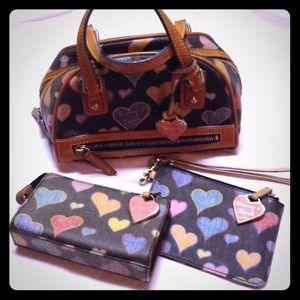 Authentic 3 piece Dooney & Burke Set