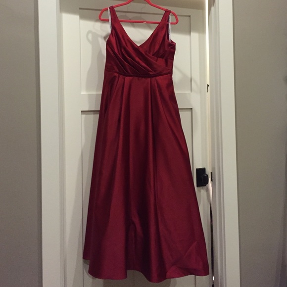 Timeless Wine Red Ball Gown