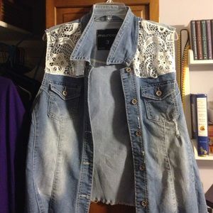 Denim vest