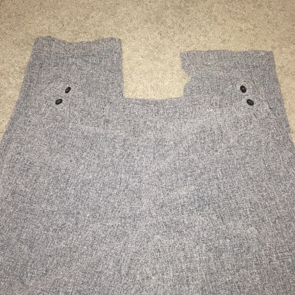 Gray slacks