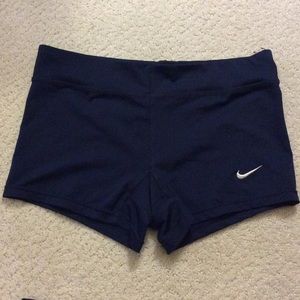 Nike Dri-fit spandex shorts - navy blue